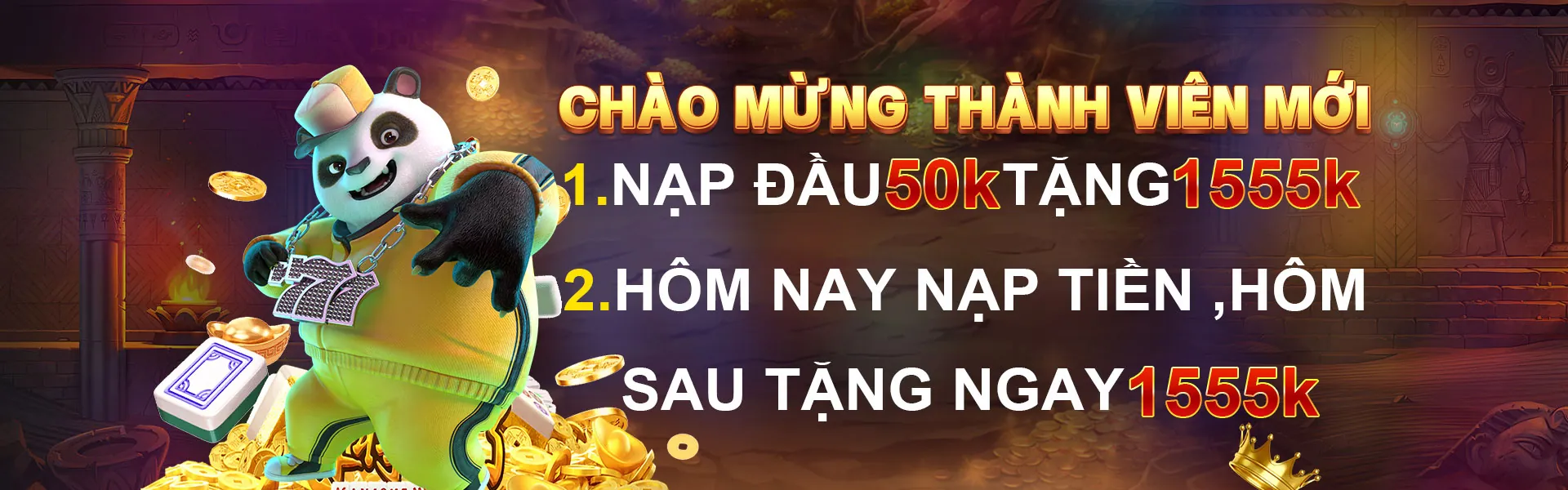 Ưu đãi nạp tiền lần đầu 55de link vào